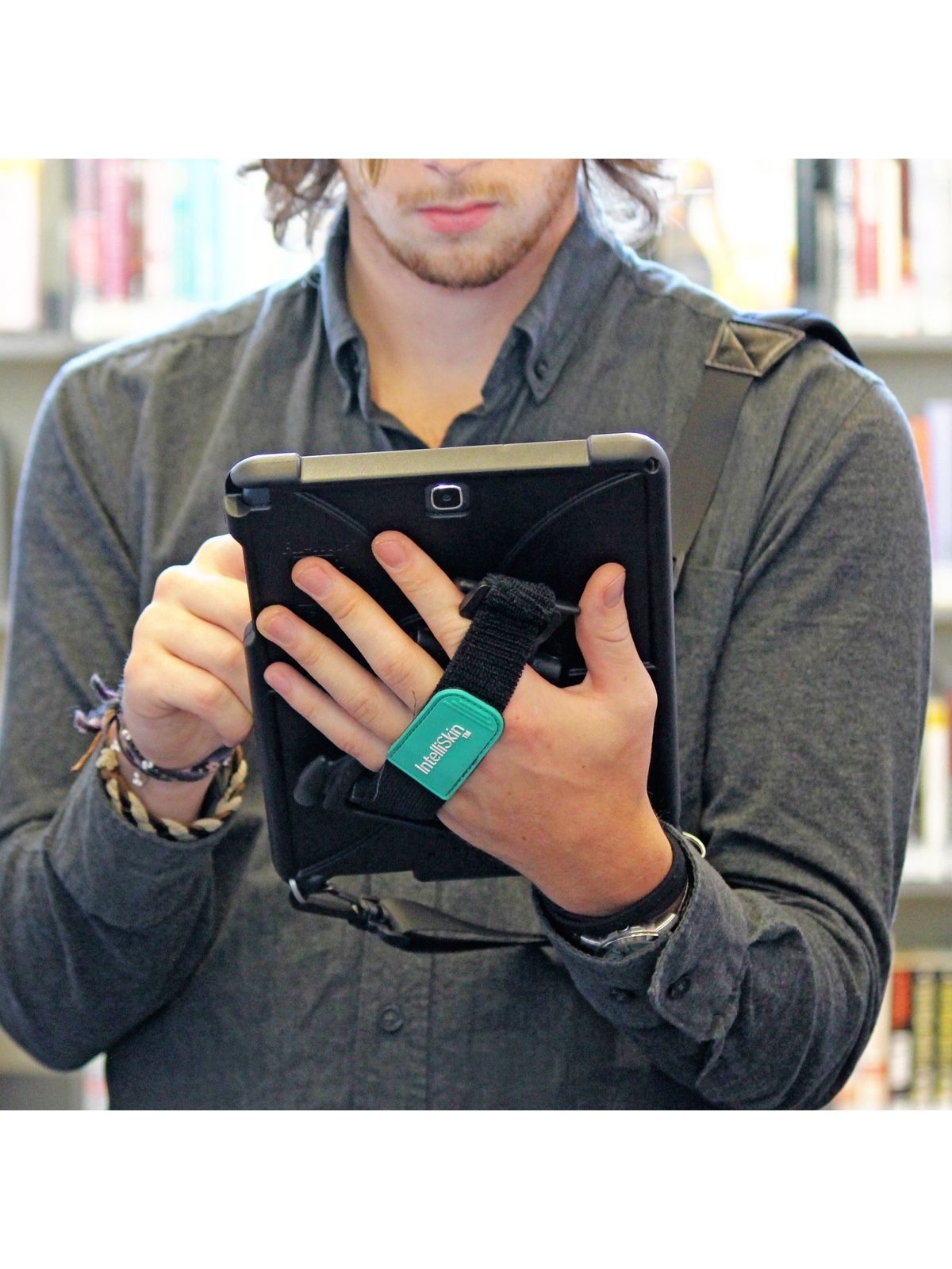 GDS® Hand-Stand™ Hand Strap and Kickstand for Tablets