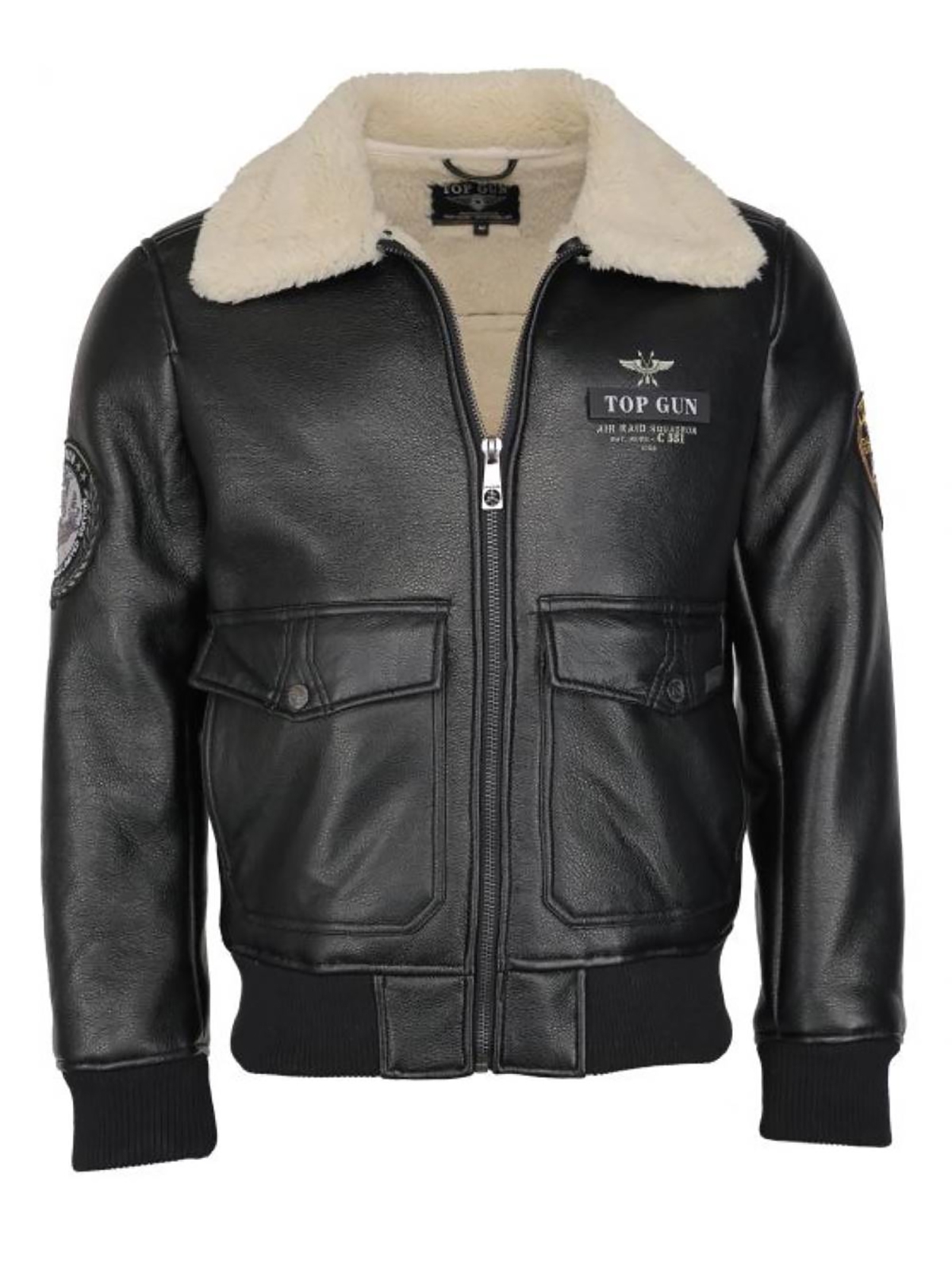 TOP GUN Fliegerjacke 20213035, schwarz, X-Large