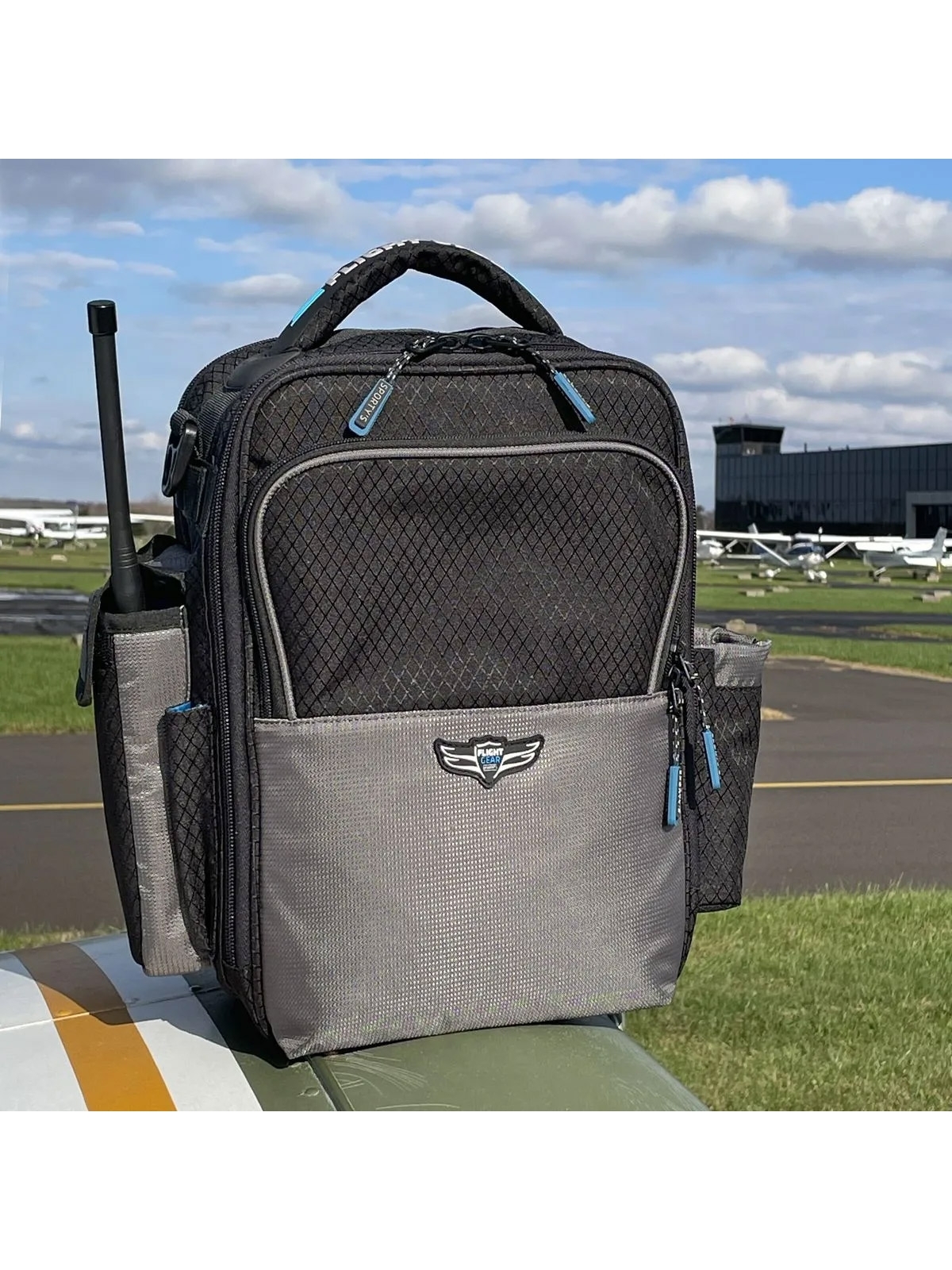 Flight Gear iPad Bag - black/grey