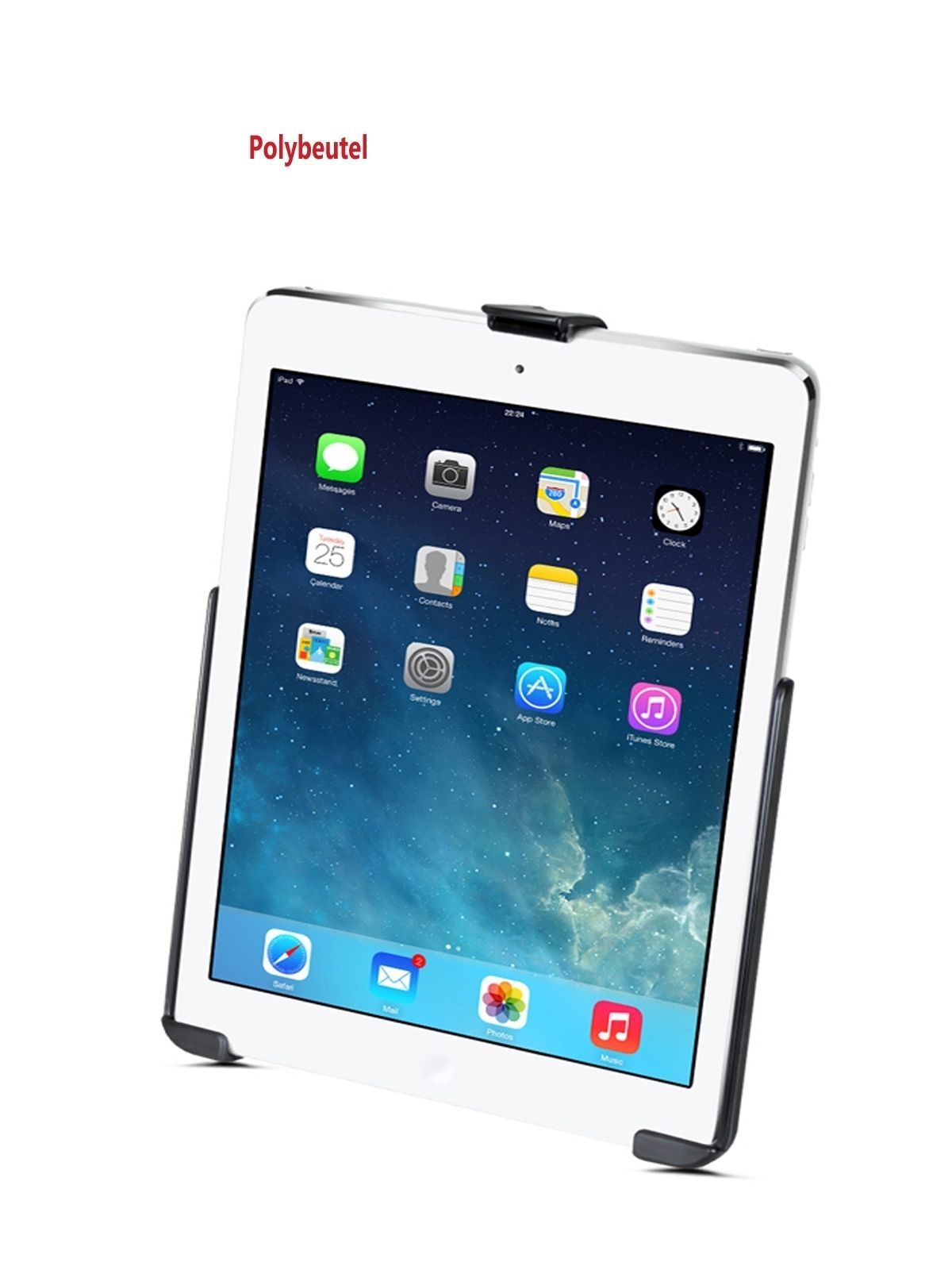RAM MOUNTS EZ-Roll'r Unit Cradle for Apple iPad Air/Air 2, iPad PRO 9.7