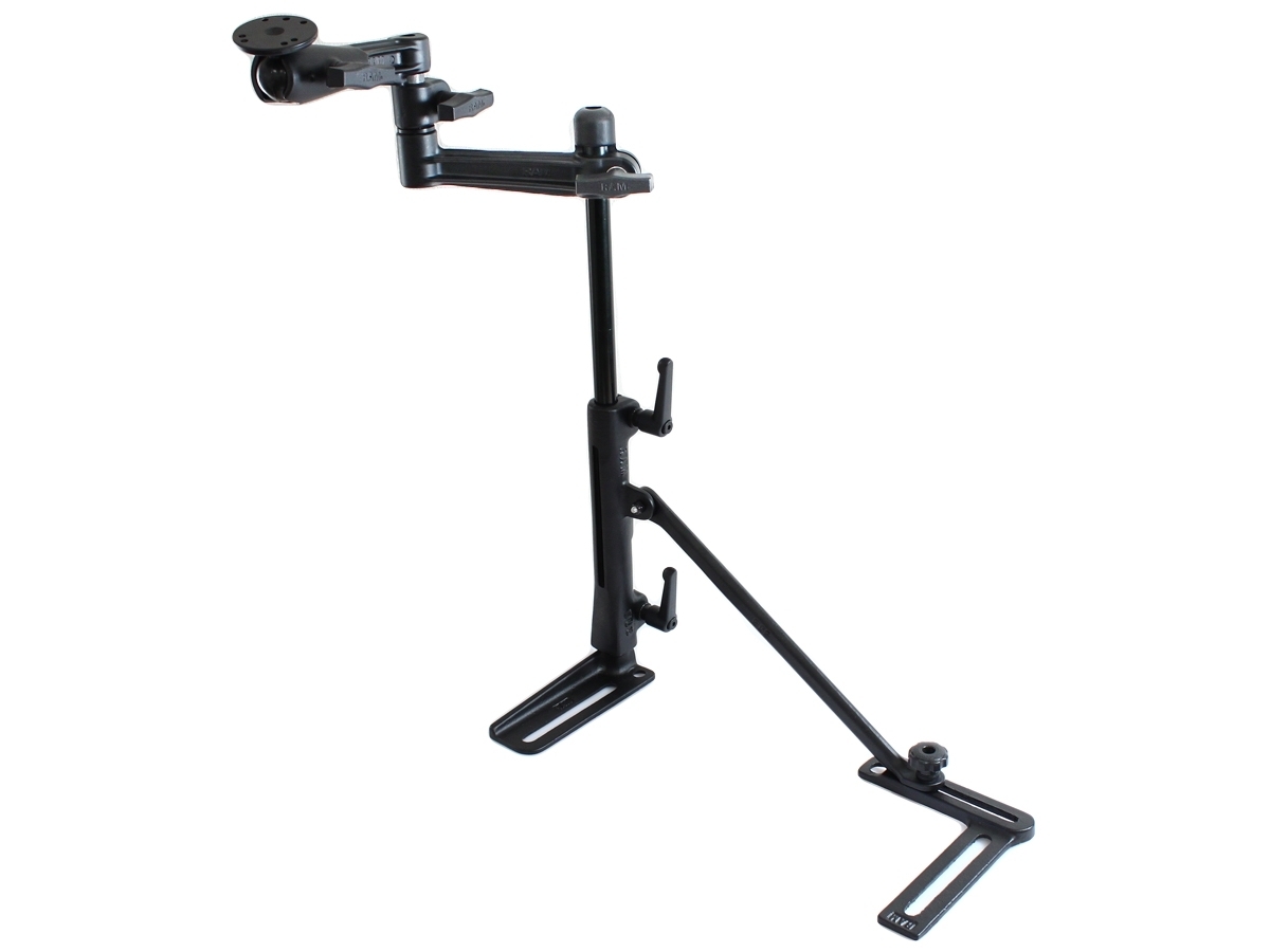 RAM SEAT RAIL SYS W/ 2 SWING ARMS & BALL