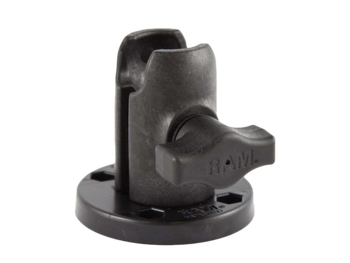 RAM Mounts Verbundstoff Octagon-Sockel (rund) - B-Kugel (1 Zoll), im Polybeutel