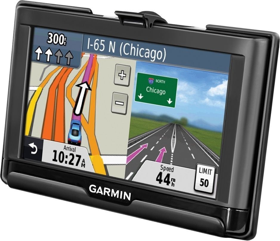RAM Mounts Gerätehalteschale für Garmin nüvi 52/54/55/56/58 Serien (ohne Schutzhüllen) - Diamond-Anbindung (Trapez), Schrauben-Set, im Polybeutel