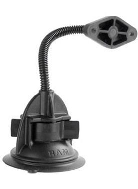 RAM MOUNTS Suction Base with Flex Arm and Diamond Connector
