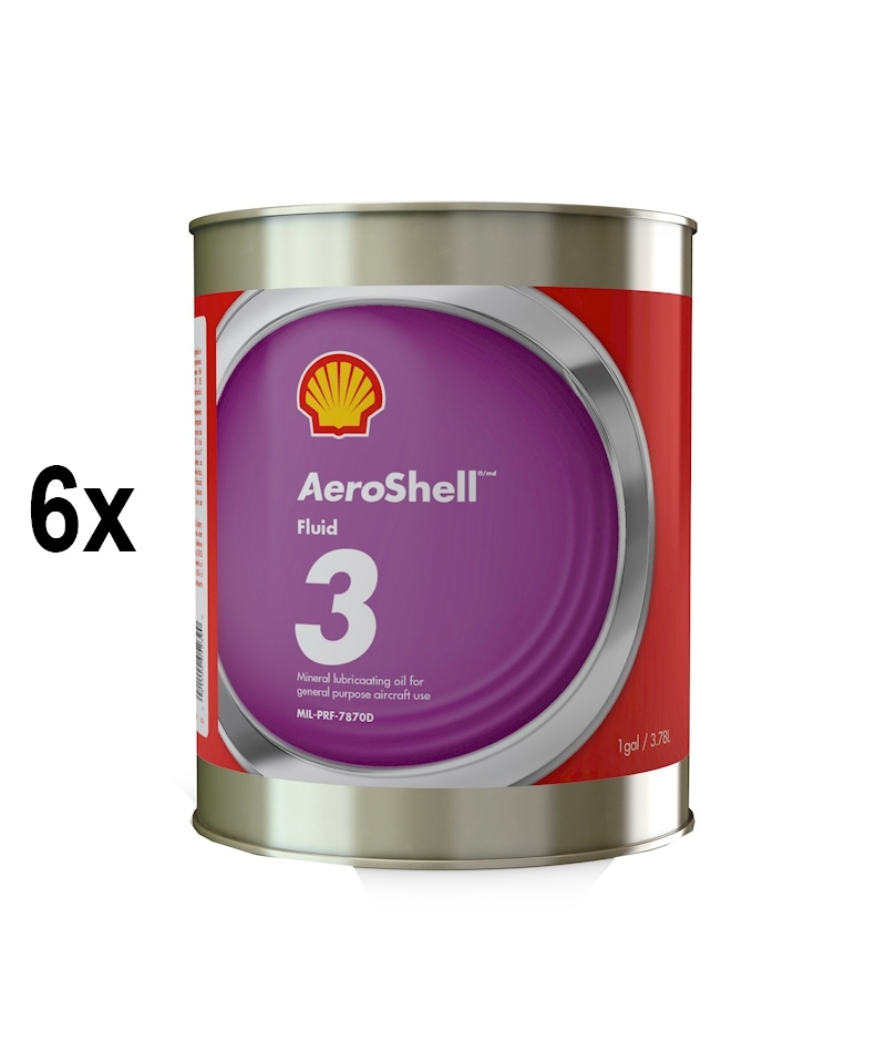 AeroShell Fluid 3 - Box (6x 1 AG Cans)