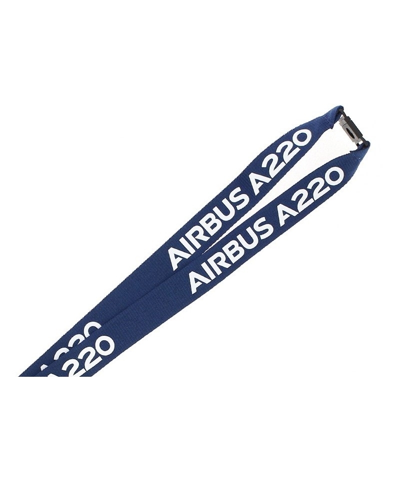 Airbus Lanyard A220 - blau/weiß