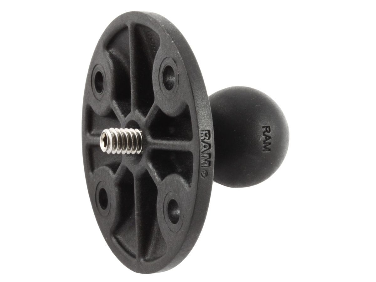 UNPKD RAM BASE W/ 1/4"-20 STST STUD