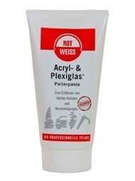 ROTWEISS - Acryl- & Plexiglas-Polierpaste, 150 ml Tube