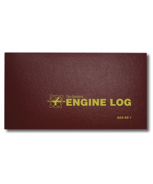 ASA Engine Log - Softcover, 64 pages