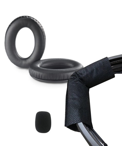 Comount Hygiene-Set für Bose A20 Aviation Headsets - Ohrmuscheln, Hygiene-Überzug, Windschutz