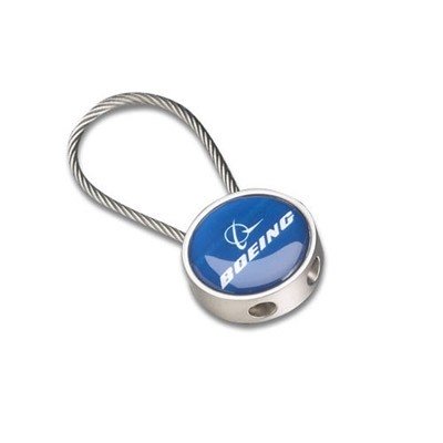 Boeing Signature Cable Keychain