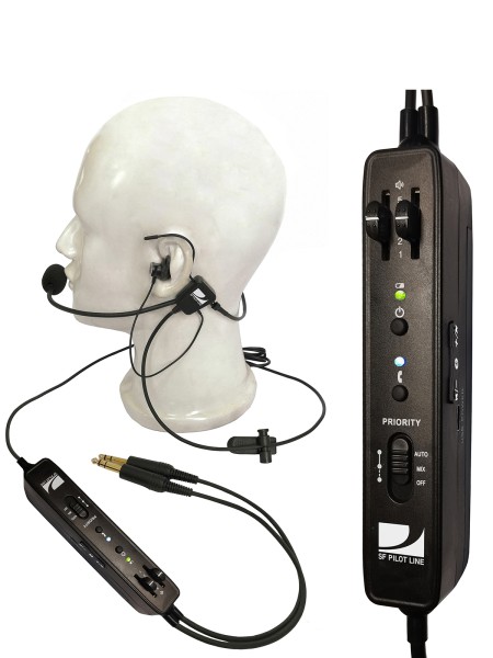 SF Pilot Line ANR Light Headset - In-Ear, Bluetooth, PJ-Stecker