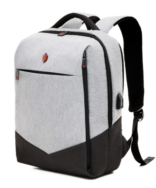 Business Formal Backpack - light grey/black, 19.6 liters volume (KBFB07-1NLGM)