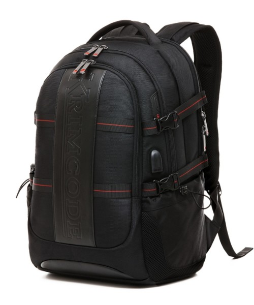 Smart Casual Backpack - black, 36 liters volume, incl. USB connection (KSCB11-1U0SM)