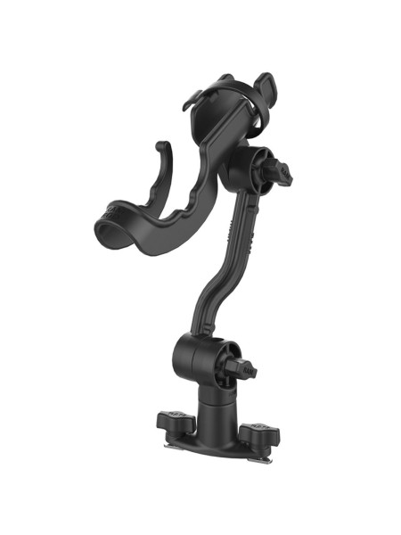 RAM ROD® Fishing Rod Holder with Extension Arm & Dual T-Bolt Track Base