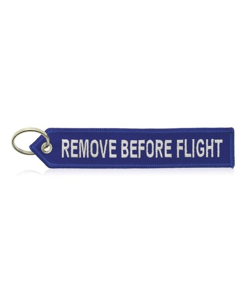 Airbus Key Ring Remove Before Flight - blue/white