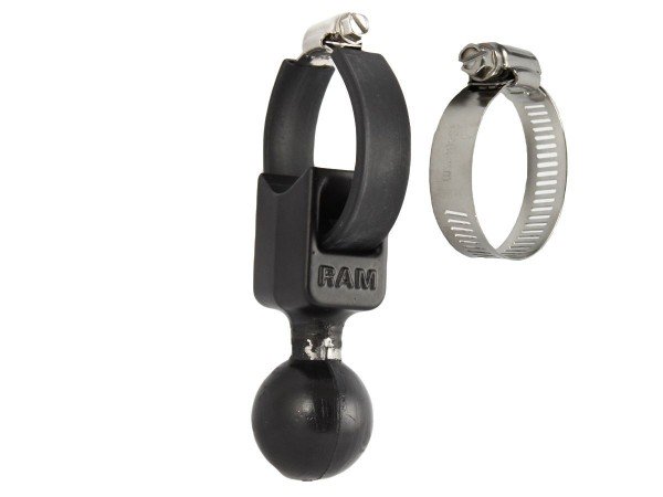 RAM MOUNTS 1.5" C-Ball Base with Strap - 0.5" to 2" Diameter