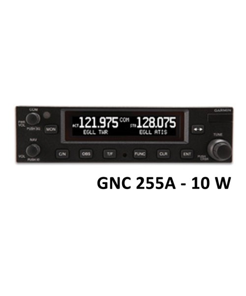 Garmin GNC 255A, Comm/Nav, 8.33 & 25 kHz, 10W - incl. Installation Kit, Helicopters only