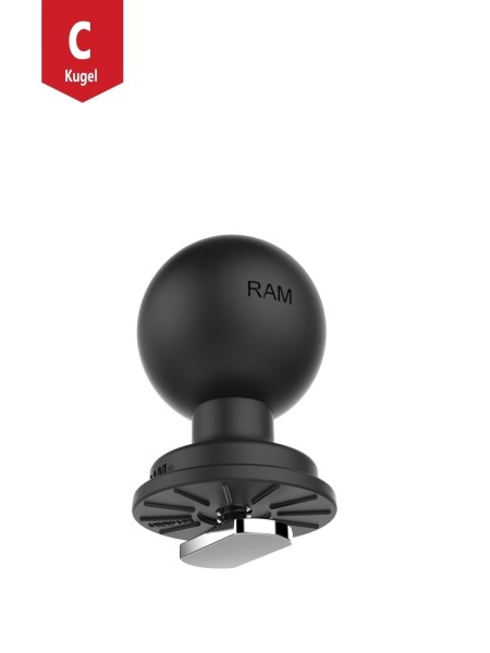 RAM 1.5" TRACK BALL WITH T-BOLT ATTACH
