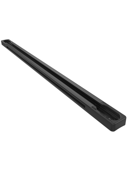 RAM Mounts Aluminium Tough-Track Schiene inkl. Endkappen - schwarz, Innenlänge 330,2 mm (13 Zoll)