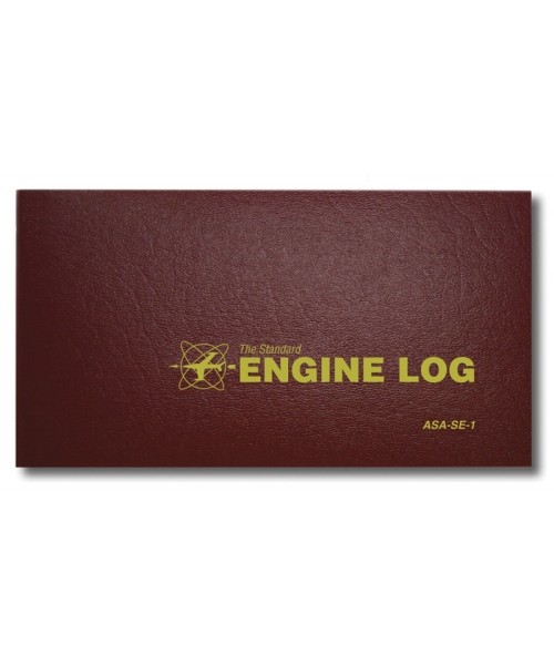 ASA Engine Log - Hardcover, 96 Pages