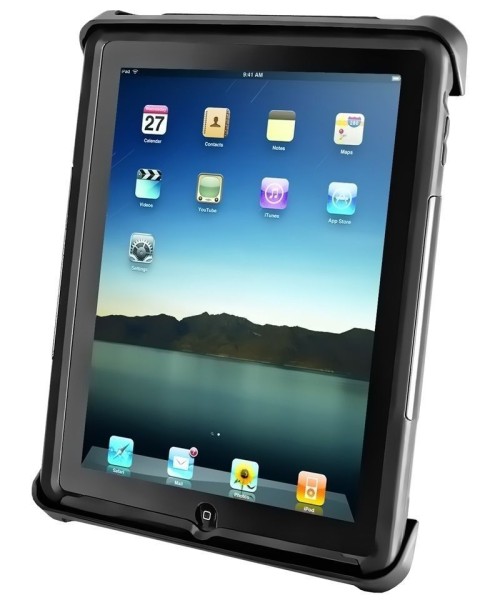 RAM Mounts Universal Tab-Lock Halteschale (abschließbar) für 10 Zoll Tablets inkl. Apple iPad 1-4 (i