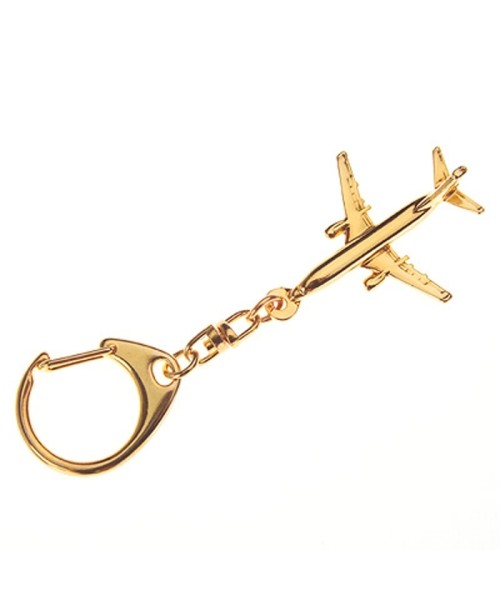 Key Ring Airbus A320 - gold plated