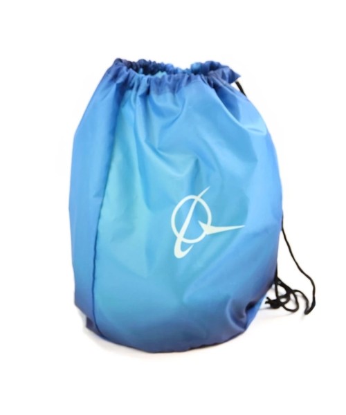 Boeing Sportbeutel/-rucksack - ca. 30 x 40 cm, hellblau mit Boeing-Logo
