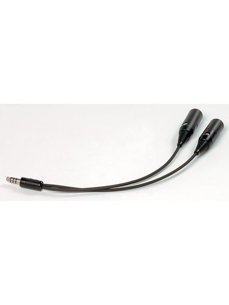 Adapter Cable (US) - Twin Plugs to U/174 plug US (Helicopter)